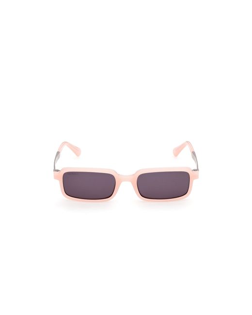 MAX&Co. Pink Mo0159 72A Sunglasses Injected Smoke Squared Normal