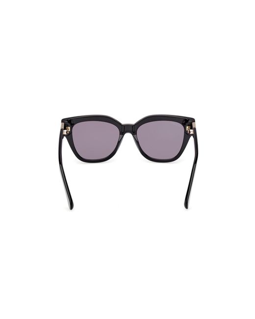 MAX&Co. Black Mo0138 01A Sunglasses Acetate Smoke Squared Normal