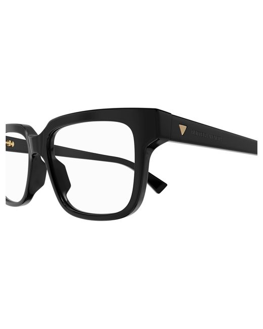 Bottega Veneta Black Bv1256O 005 Optical Frames Acetate Squared for men