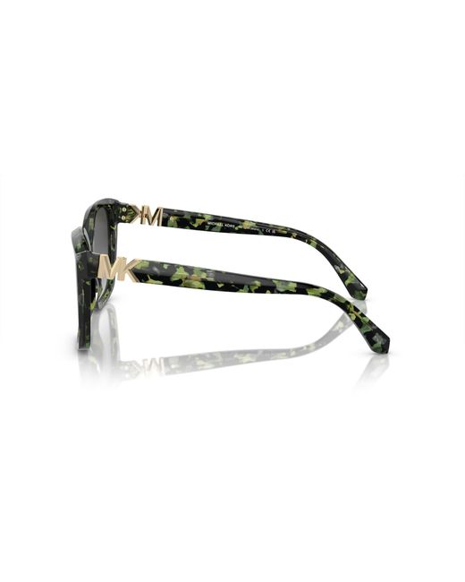 Michael Kors Black Mk2201 Malia 39538G Sunglasses Acetate Squared Normal Shaded