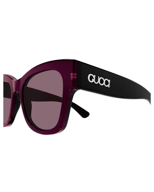 Gucci Black Gg1789S 003 Sunglasses Acetate Butterfly