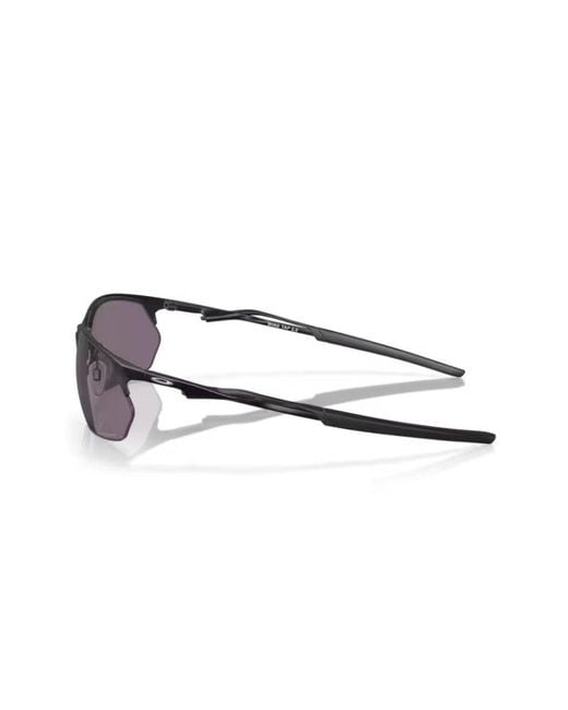 Oakley Black Oo4145 Wire Tap 2.0 414501 Sunglasses Metal Squared Normal Prizm for men
