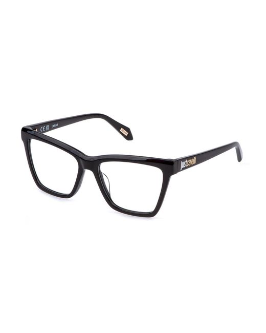 Just Cavalli Black Vjc131 700K Optical Frames Acetate Squared