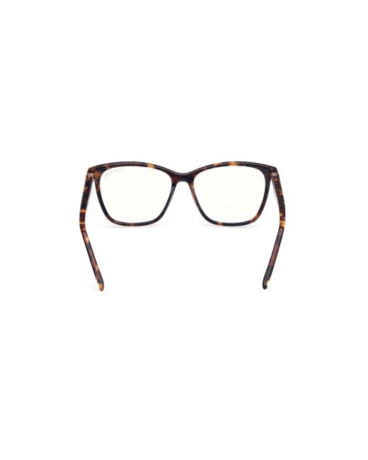 Tom Ford Black Ft5989-B 052 Optical Frames Acetate Squared Normal