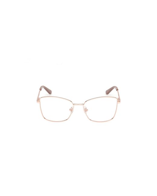 Guess Black Gu50170 028 Optical Frames Metal Squared Normal