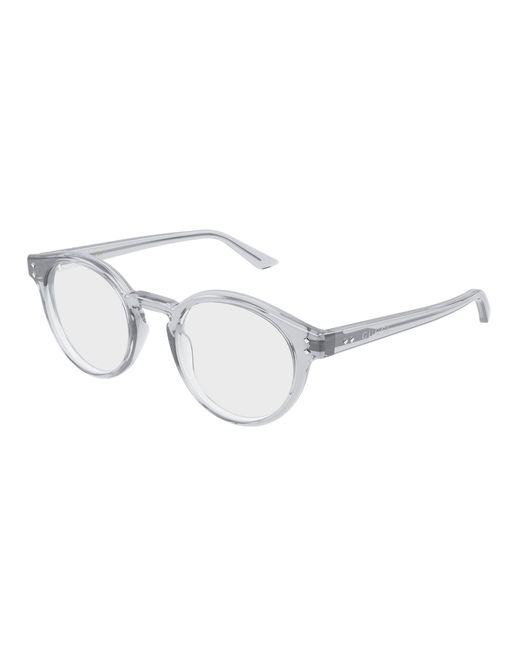 Gucci Black Gg2133O 003 Optical Frames Acetate Transparent Round for men