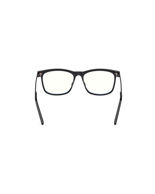 Tom Ford Black Ft6038-B 001 Optical Frames Acetate Squared Normal for men
