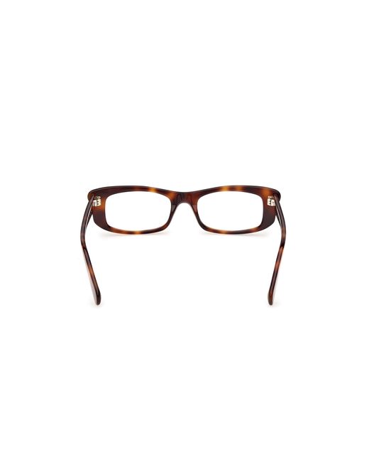 MAX&Co. Black Mo5216 052 Optical Frames Acetate Squared Normal