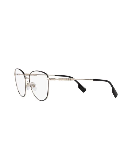 Burberry Black Be1376 Virginia 1109 Optical Frames Steel Pantos Normal