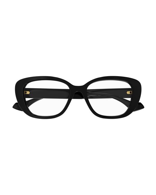 Gucci Black Gg1559Ok 001 Optical Frames Acetate Transparent Round