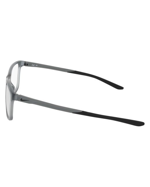 Nike Black 7293 034 Optical Frames Bio-Inject Squared Normal for men