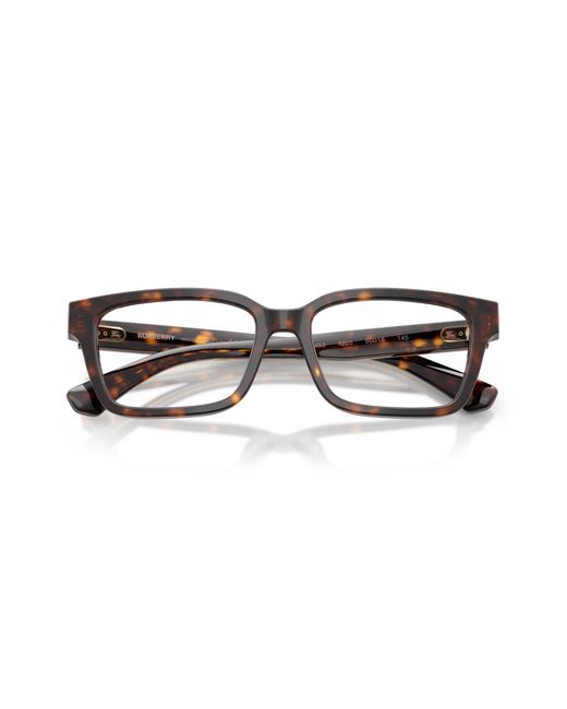 Burberry Black Be2453 4205 Optical Frames Acetate Transparent Squared Normal for men