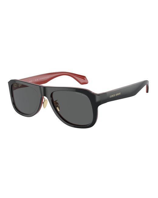 Giorgio Armani Black Ar8209 6069B1 Sunglasses Acetate Pilot Normal for men