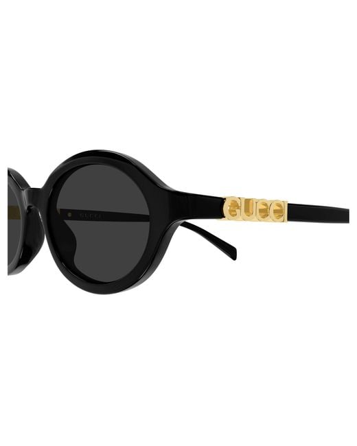Gucci Black Gg2153S 001 Sunglasses Acetate Round