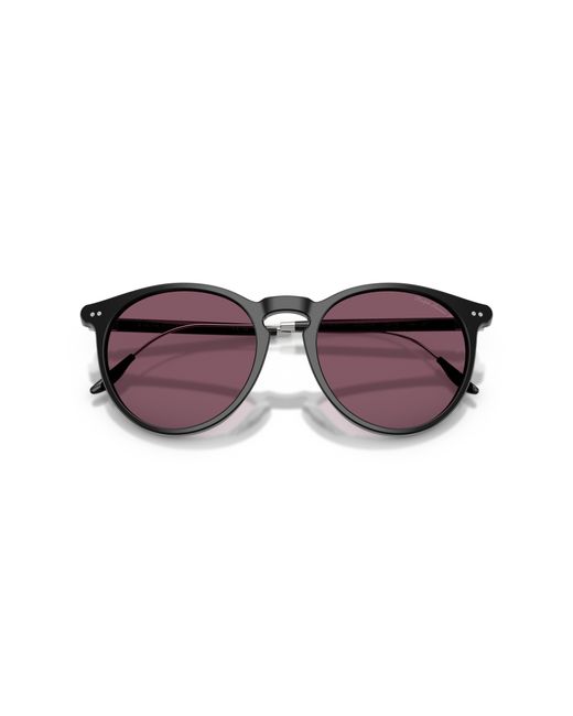 Ralph Lauren Black Rl8181P 50011A Sunglasses Acetate Pantos Polarized for men