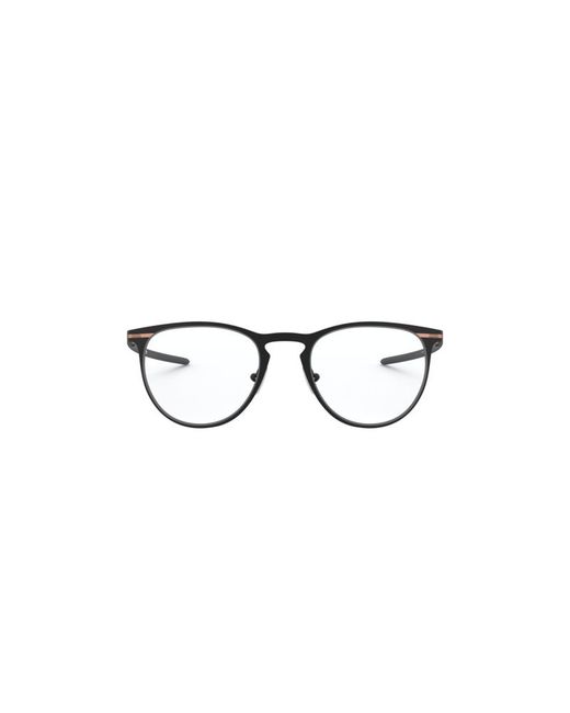 Oakley Black Ox5145 514501 Optical Frames Titanium Round for men