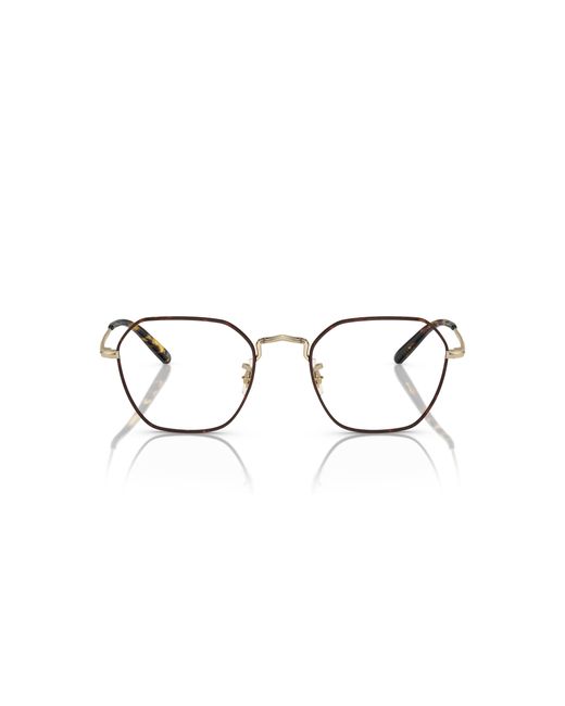 Oliver Peoples Black Ov1334 Levison 5305 Optical Frames Metal Transparent Squared Normal