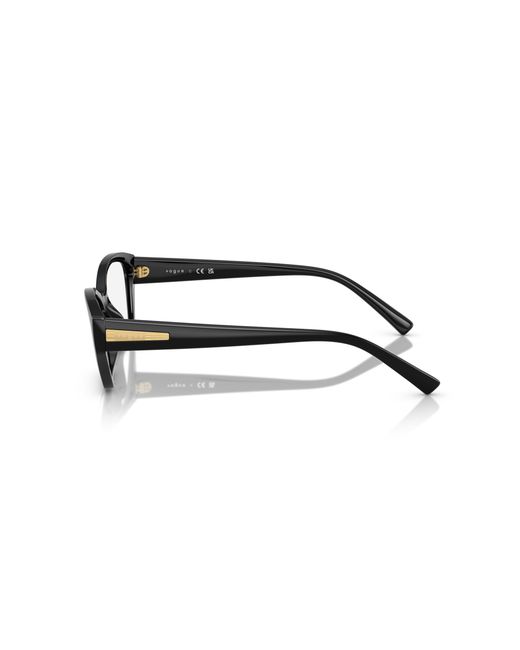 Vogue Eyewear Black Vo5608 W44 Optical Frames Nylon Cat Eye Normal