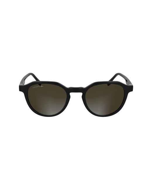 Lacoste Black L6052S 001 Sunglasses Bio-Inject Squared Normal for men
