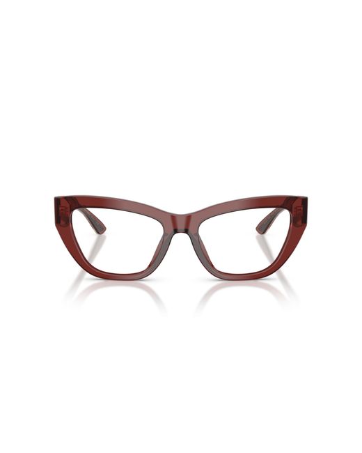 Dolce & Gabbana Black Dg3412 3045 Optical Frames Acetate Transparent Cat Eye Normal