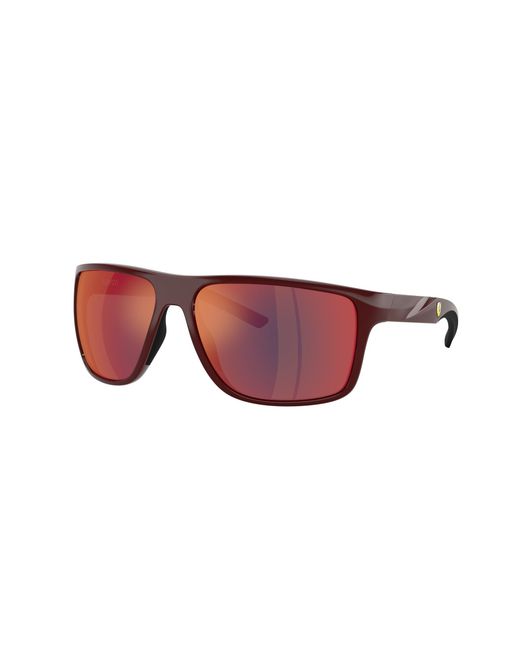 FERRARI SCUDERIA Black Fz6015U 525/6P Sunglasses Injected Pillow Normal Mirror for men