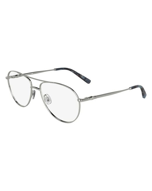 Longchamp Black Lo2171 040 Optical Frames Metal Pilot Normal