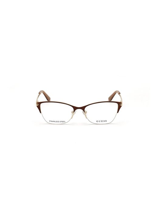 Guess Black Gu2777 049 Optical Frames Metal Squared Normal
