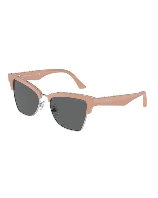 Jimmy Choo Black Jc5014 501987 Sunglasses Acetate Butterfly Normal