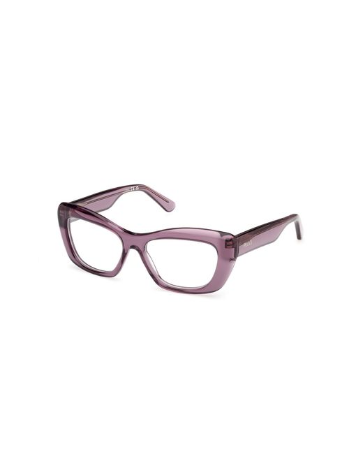 Emilio Pucci Black Ep5273 081 Optical Frames Acetate Round Normal
