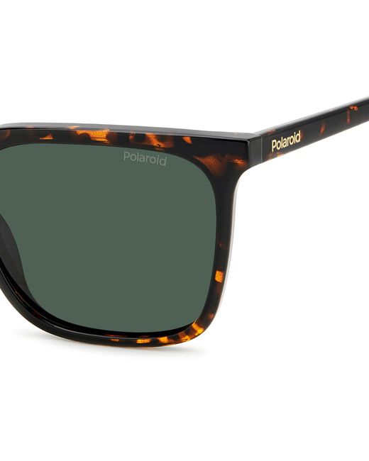 Polaroid Green Pld 4163/S 086/Uc Sunglasses Polycarbonate Squared Polarized