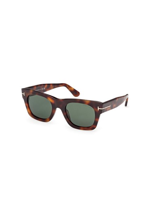 Tom Ford Black Ft1314 Emma-02 53N Sunglasses Acetate Squared Normal