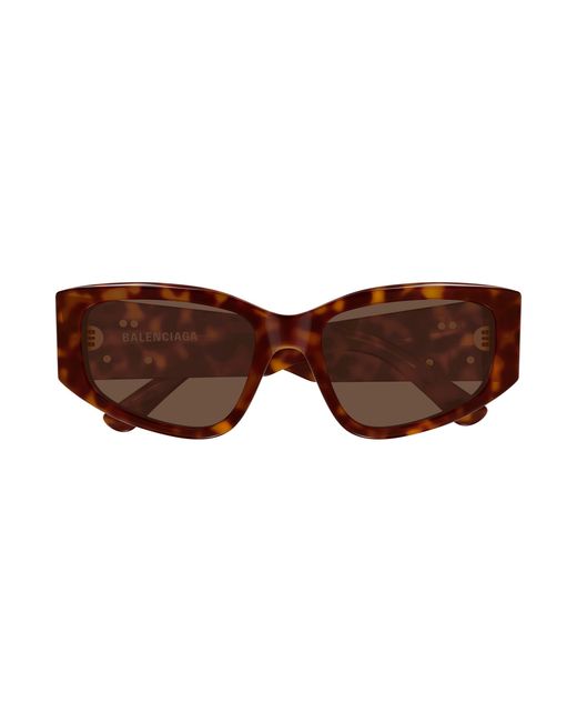 Balenciaga Black Bb0475S 002 Sunglasses Acetate Cat Eye