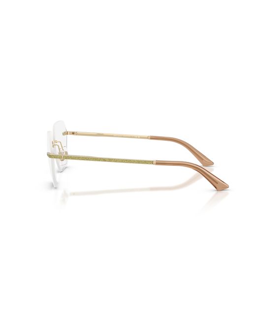 Jimmy Choo Black Jc2016J 3006 Optical Frames Metal Geometric Normal