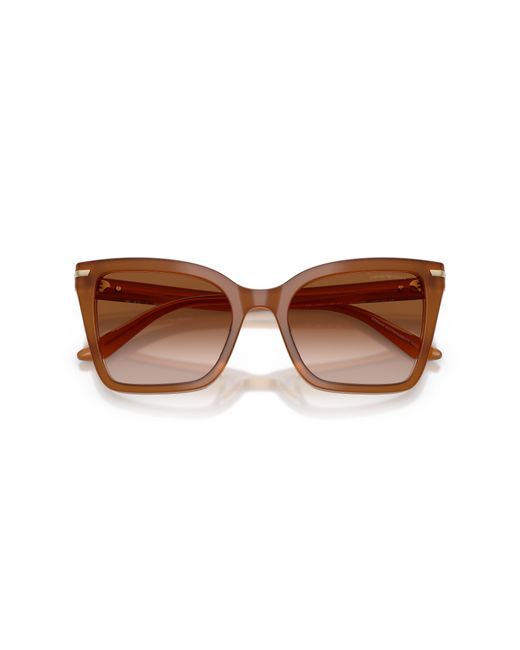 Emporio Armani Black Ea4273Bu 637613 Sunglasses Acetate Squared Normal Nuanced