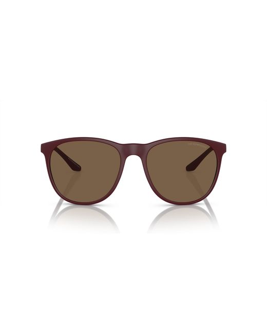 Emporio Armani Black Ea4210 526173 Sunglasses Injected Pantos Normal for men