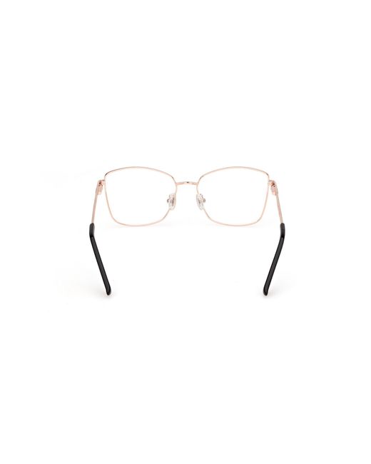 Guess Black Gu50170 002 Optical Frames Metal Squared Normal