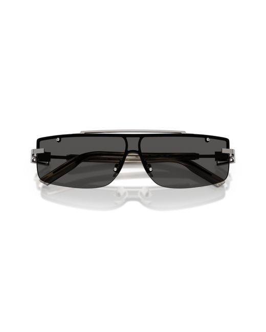 Dolce & Gabbana Black Dg2335 04/87 Sunglasses Metal Squared Normal for men