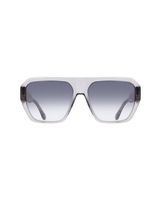 Ferragamo Black Sf2080Slbi 020 Sunglasses Acetate Squared Normal Shaded for men