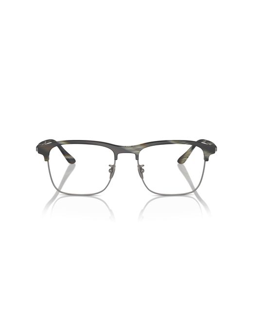 Giorgio Armani Black Ar7262 6066 Optical Frames Acetate Squared Normal for men