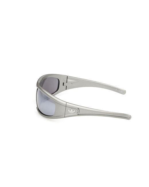 Adidas Originals Black Or0142 20C Sunglasses Injected Smoke Round Normal