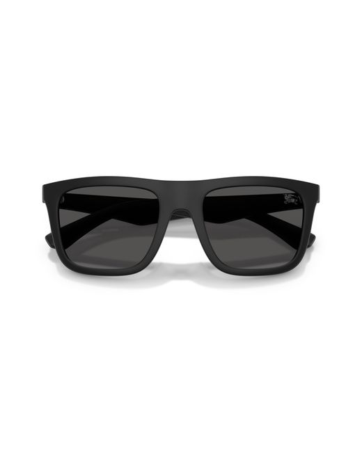 Burberry Black Be4458U 346487 Sunglasses Injected Squared Normal for men