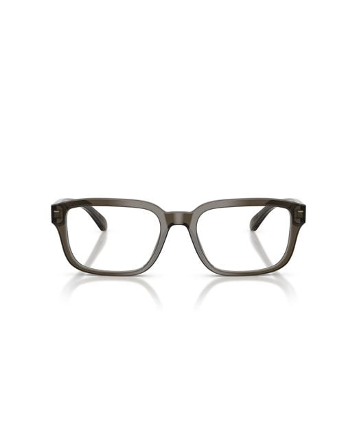 Emporio Armani Black Ea3255 6249 Optical Frames Acetate Pillow Normal for men