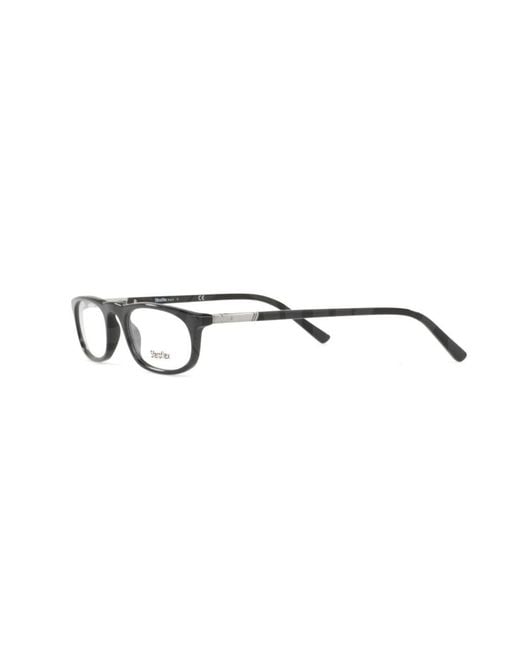 Sferoflex Black Sf1137 C568 Optical Frames Plastic Round for men