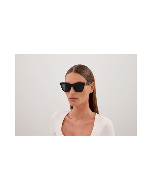 Saint Laurent Black Sl M156 001 Sunglasses Acetate Cat Eye