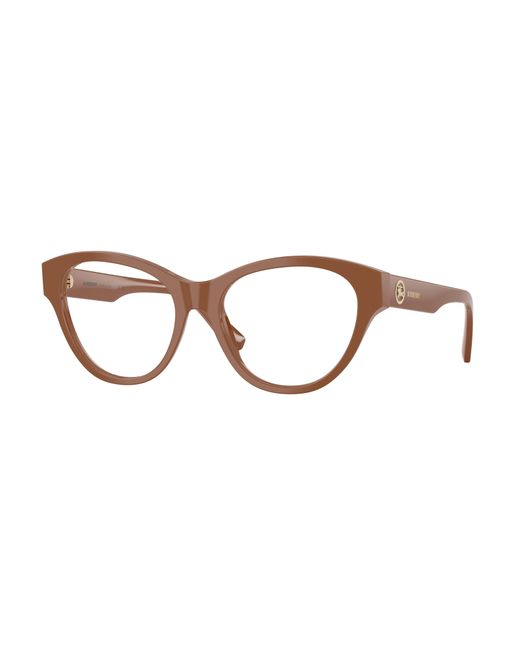 Burberry Black Be2458 4222 Optical Frames Acetate Transparent Cat Eye Normal