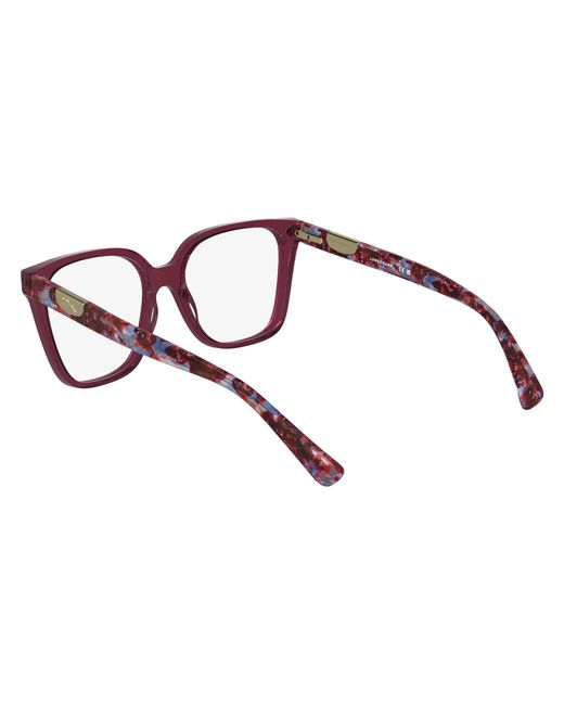 Longchamp Black Lo2765 500 Optical Frames Acetate Squared Normal