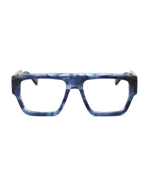 Xlab Blue Wrangel Optical Frames Acetato Fumo Squadrata Fotocromatiche