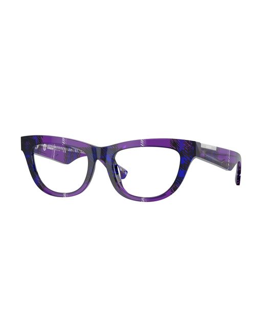 Burberry Black Be2406U 4113 Optical Frames Acetate Transparent Squared Normal