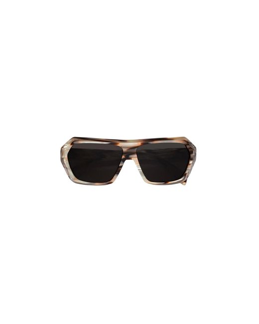 Marni Black 9Uh Dhazut Shell Sunglasses Acetate Squared Normal