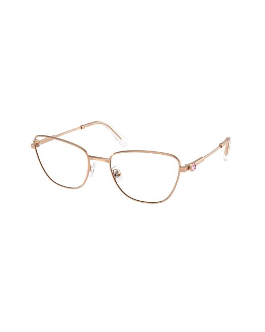 Swarovski Black Sk1018 4014 Optical Frames Metal Cat Eye Normal